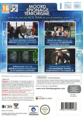 NCIS box cover back